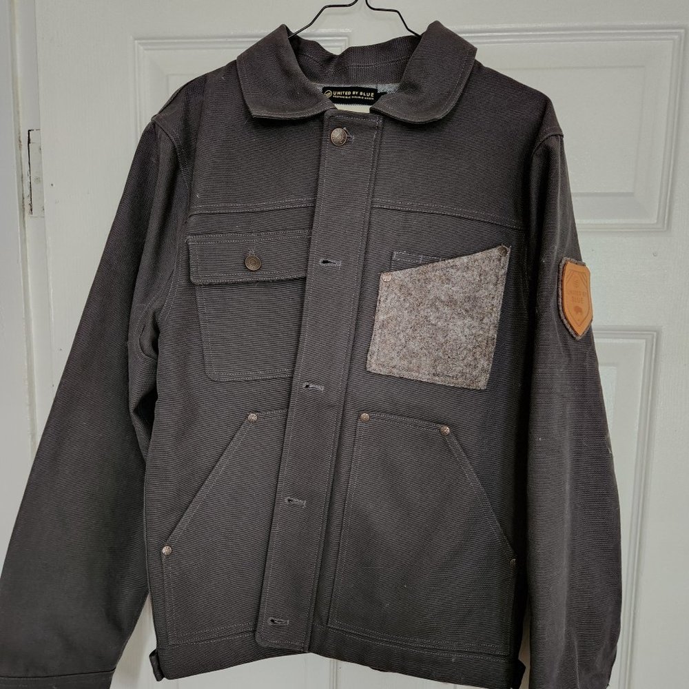 United By Blue Men's Bison Flannel-Lined Utility Jacket S